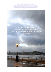 Plan de Mejora de la Calidad del Aire en la Aglomeración de Gijón