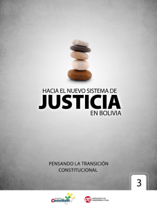 4el pluralismo jurídico en bolivia - Centro de Estudios de Justicia de