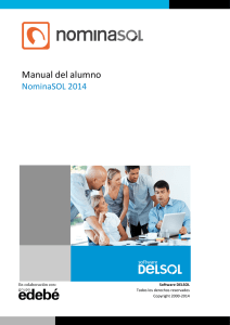 Manual de NominaSol adaptado al módulo