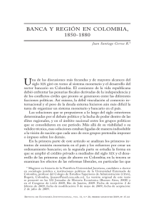 BANCA Y REGiÓN EN COLOMBiA - Revista de Economía Institucional