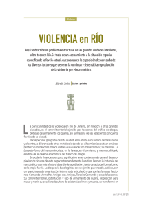 VIOLENCIA en RÍO - Archivos del presente
