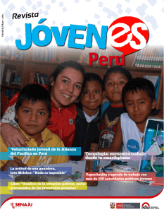 Edición: N° 6 Agosto / 2015 - Secretaría Nacional de la Juventud