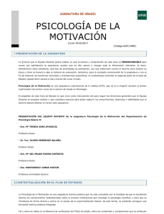 psicología de la motivación