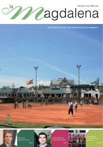 Revista La Magdalena nº 10 - Real Sociedad de Tenis de La