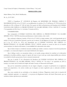 ŀ Consejo Nacional del Empleo, la Productividad y el Salario Mínimo