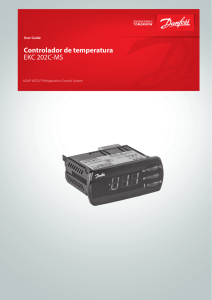 Controlador de temperatura EKC 202C-MS