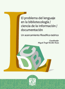 Libro: “El problema del lenguaje en la bibliotecología / ciencia de la