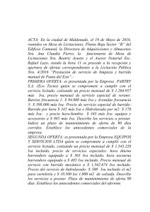 Acta L-P- 4-2016 - servicio de limpieza y barrido Punta del Este