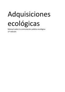 Manual sobre la contratación pública ecológica 3.ª edición