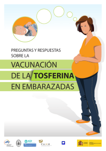 vacunación de la tosferina en embarazadas