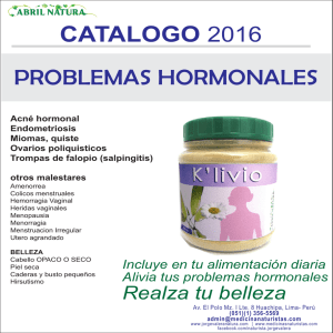 catalogo 2016 problemas hormonales