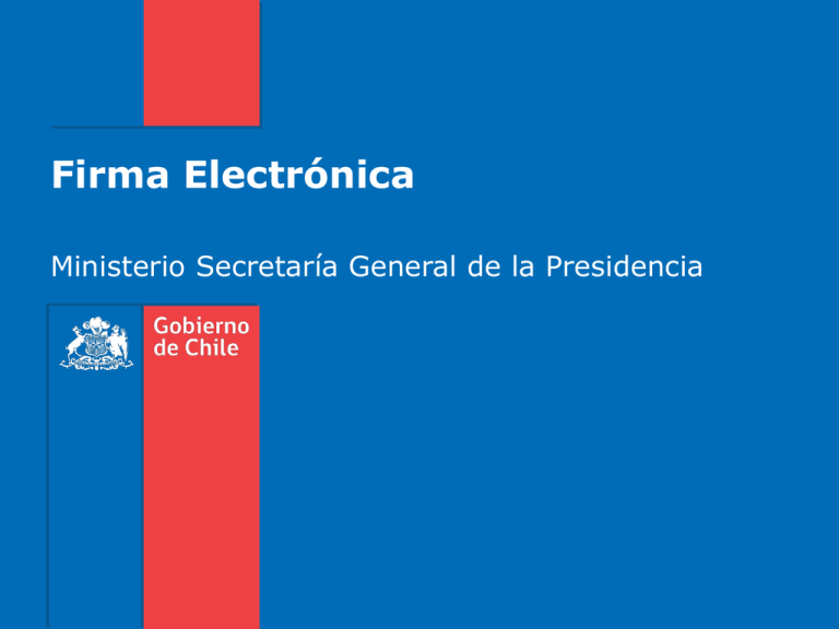 Firma Electrónica