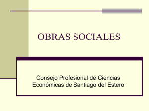 Obras Sociales - Consejo Profesional de Ciencias Económicas de
