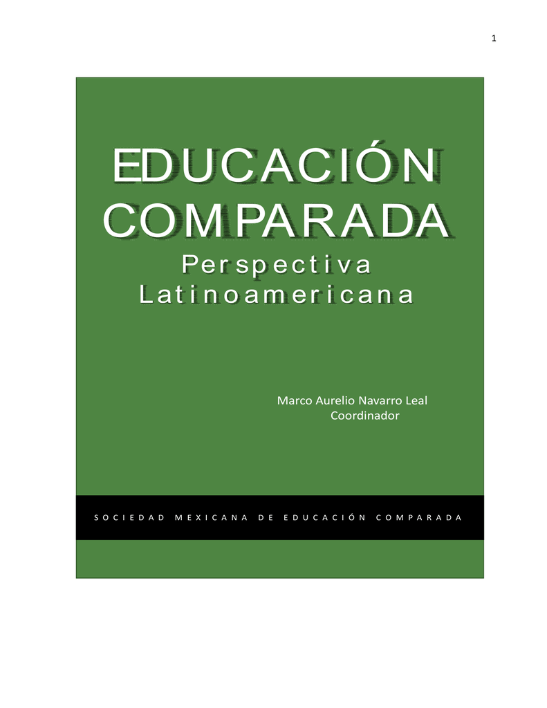 Educaci n Comparada Perspectiva Latinoamericana