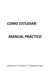 como estudiar: manual práctico