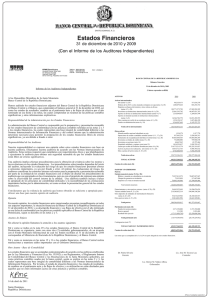 2010 - Banco Central de la República Dominicana