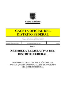 asamblea legislativa del distrito federal