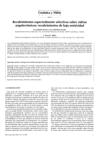 recubrimientos de baja emisividad