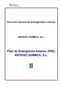 Plan de Emergencia Exterior (PEE) ARTEIXO