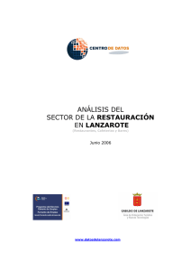 Análisis del sector de la restauración en Lanzarote