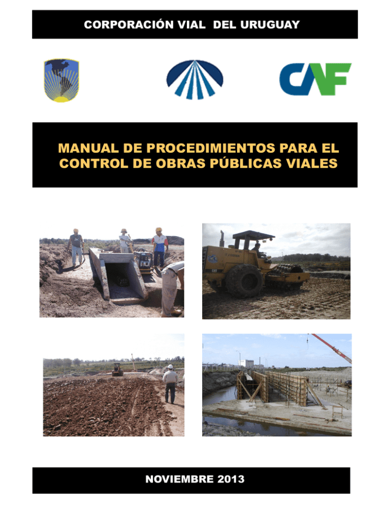 manual de procedimientos para el control de obras públicas viales