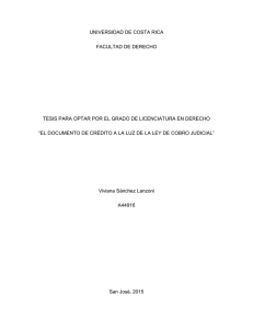 universidad de costa rica facultad de derecho tesis para optar por el
