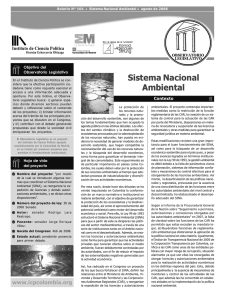 Sistema Nacional Ambiental Sistema Nacional Ambiental