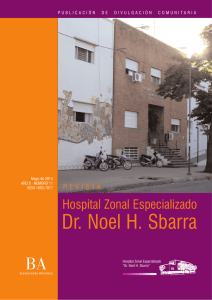 Revista 11() - Hospital Dr. Noel H. Sbarra