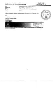 Page 1 Notificaciones del Tribunal Constitucional De: Carlos