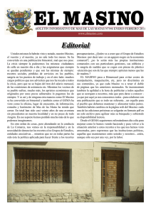 Editorial - El Masino