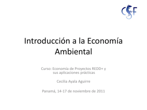 Introducción a la Economía Ambiental