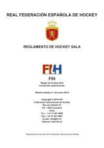 FIH Reglamento de Hockey Sala