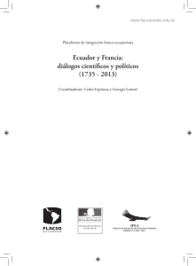 Ecuador y Francia: diálogos científicos y políticos (1735