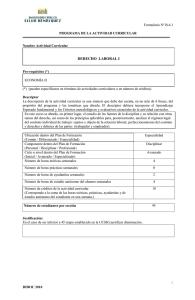 Derecho Laboral