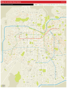 Mapa Buses Express en formato PDF