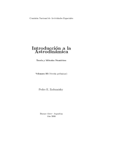 Zadunaisky: Introducción a la Astrodinámica Vol. III