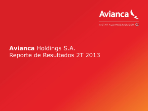 presentación - Avianca Holdings SA