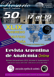 comité organizador del xlix congreso argentino de anatomía