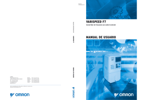 varispeed f7 manual de usuario - Carol Automatismos Igualada SA