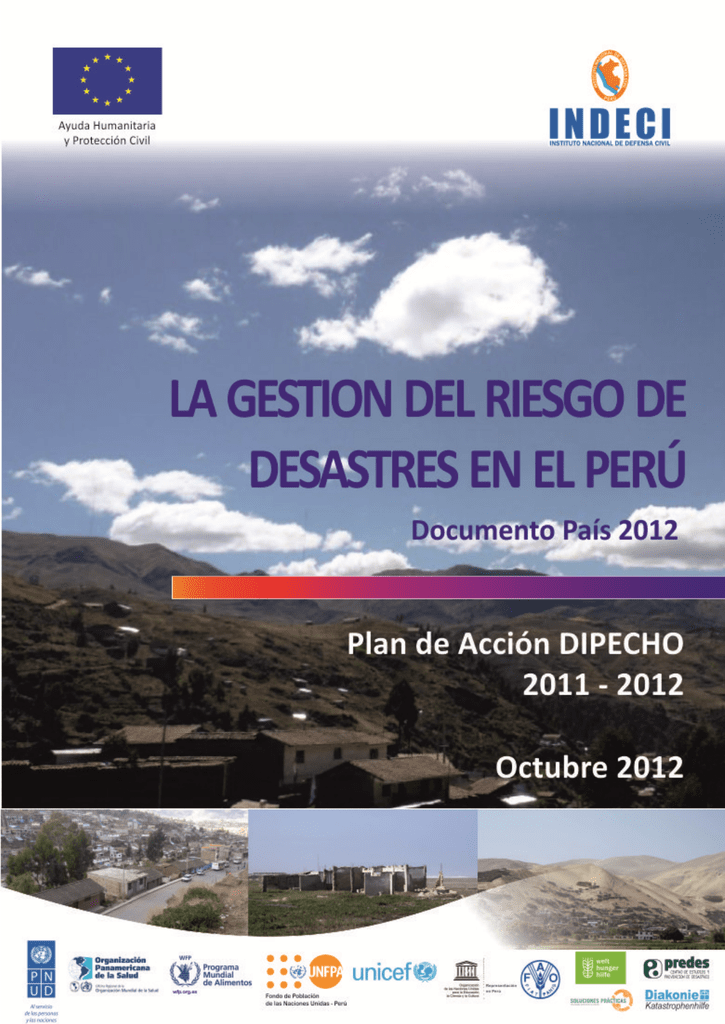 La Gestión del Riesgo de Desastres en el Perú