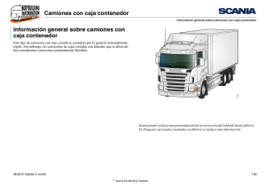 Camiones con caja contenedor Información general sobre