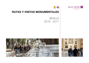 RUTAS Y VISITAS MONUMENTALES SEVILLA 2016 · 2017