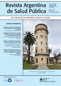 edición completa - Revista Argentina de Salud Pública