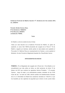 Audiencia Provincial de Madrid, Sección 17ª