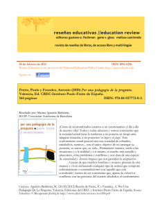 reseñas educativas //education review