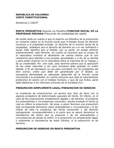 REPUBLICA DE COLOMBIA CORTE CONSTITUCIONAL Sentencia
