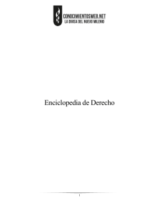 Enciclopedia de Derecho