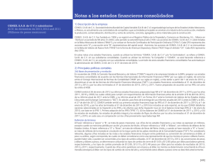 Notas a los estados financieros consolidados (pdf 1108 Kb)