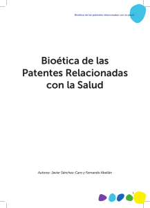 Bioética de las Patentes Relacionadas con la Salud