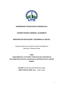 universidad tecnológica equinoccial vicerectorado general